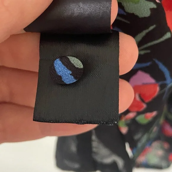 Zara Multicolor Floral Pleated “Annie” Mini Dress - Picture 14 of 15